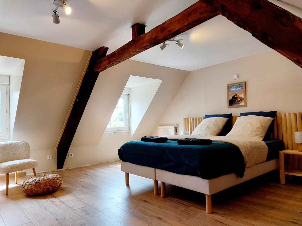Le Rondot - Maison De Campagne Proche Mont-Saint-Michel 12Km Precey Eksteriør bilde